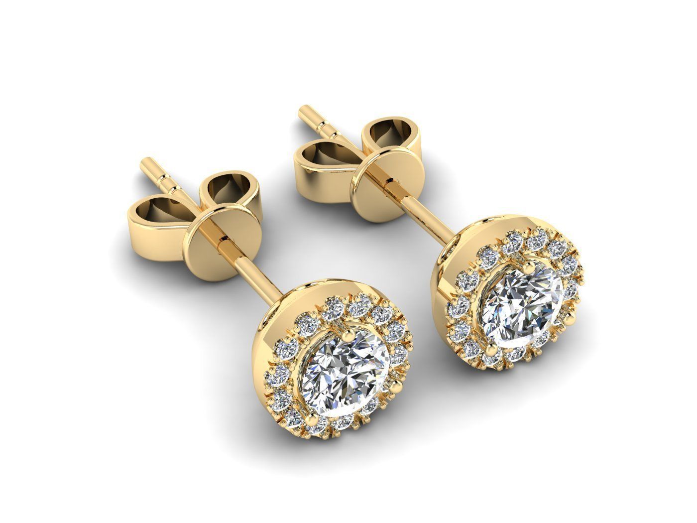 Jewelry Earrings 001 3D print model_2