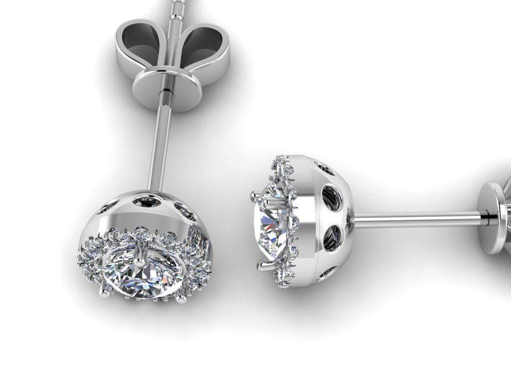 Jewelry Earrings 001 3D print model_12