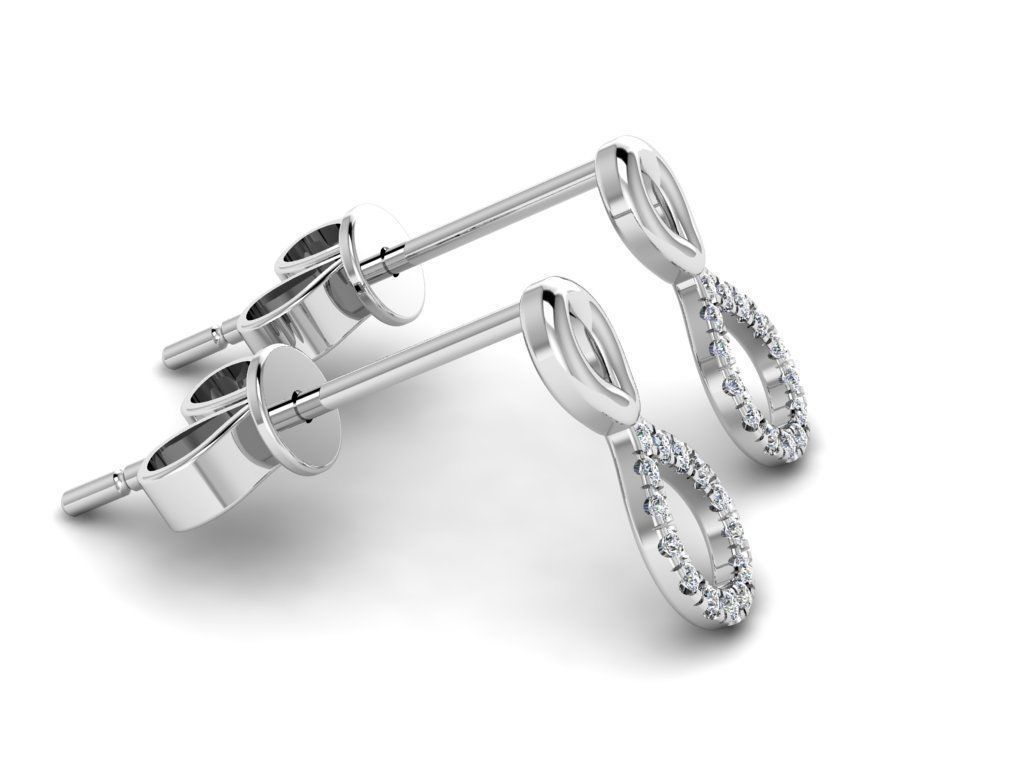 Jewelry Earrings 002 3D print model_10