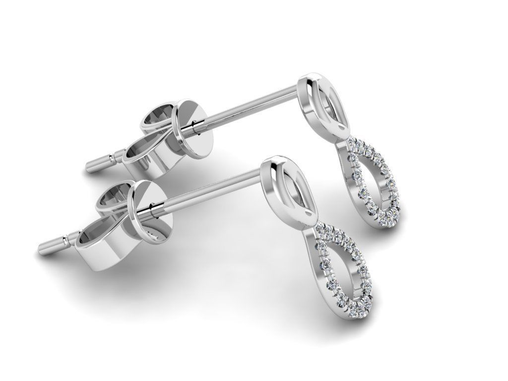 Jewelry Earrings 002 3D print model_4