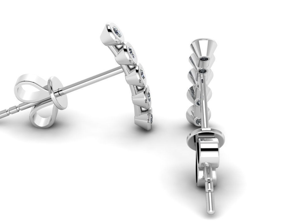 Jewelry Earrings 003 3D print model_9