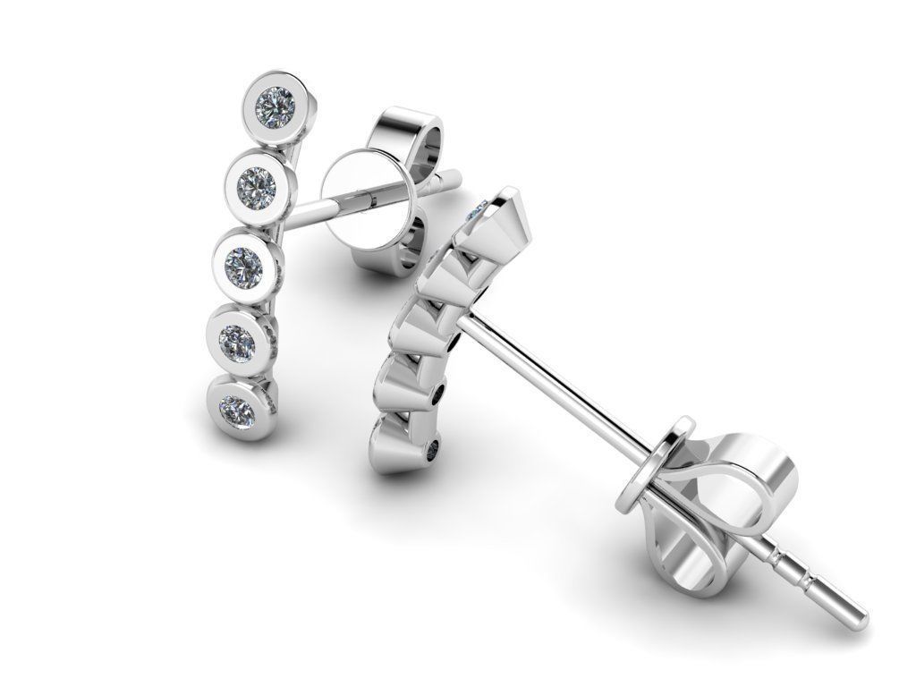 Jewelry Earrings 003 3D print model_7