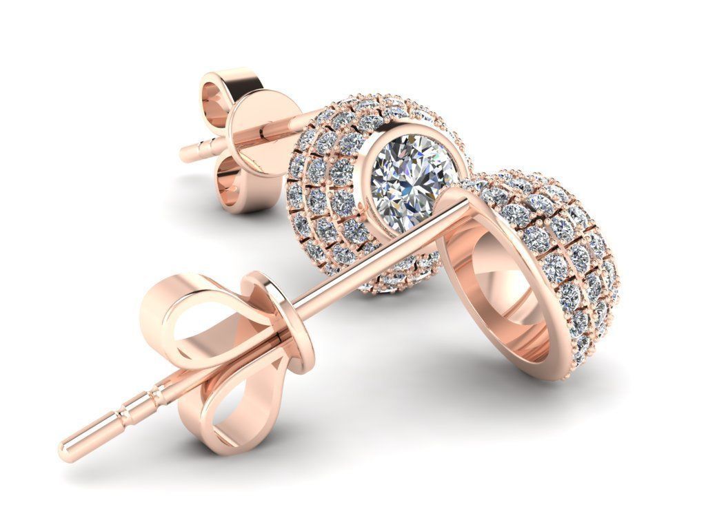 Jewelry Earrings 004 3D print model_9