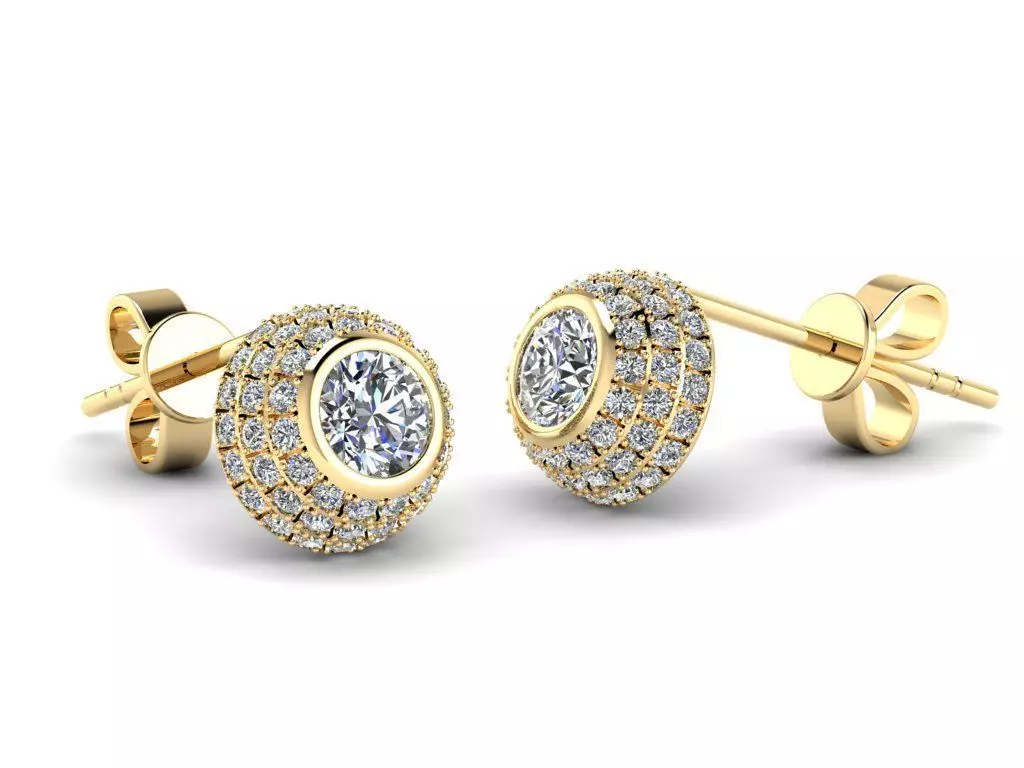 Jewelry Earrings 004 3D print model_0