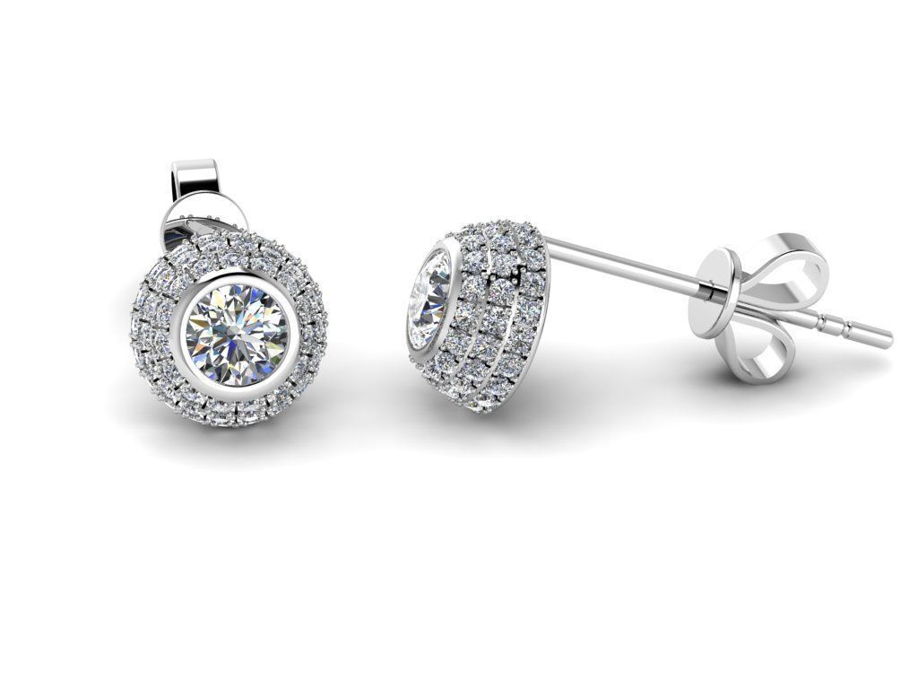 Jewelry Earrings 004 3D print model_15