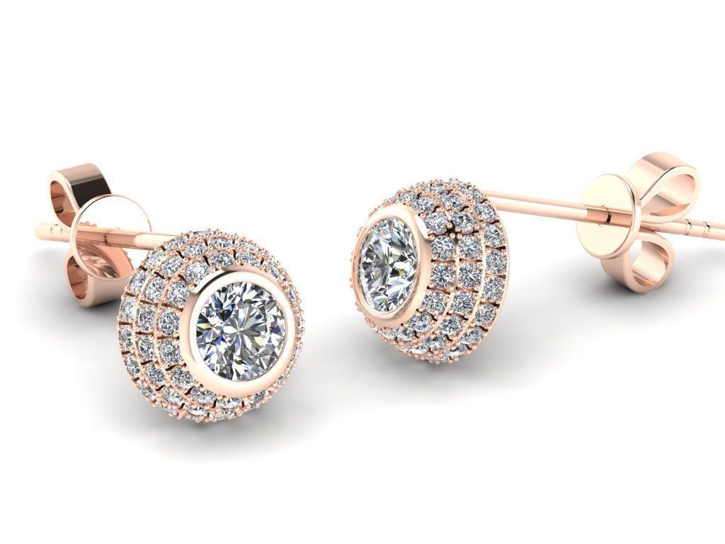 Jewelry Earrings 004 3D print model_8