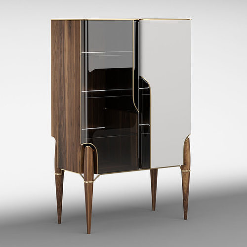 Turri Vitrine 3D Model 3D model