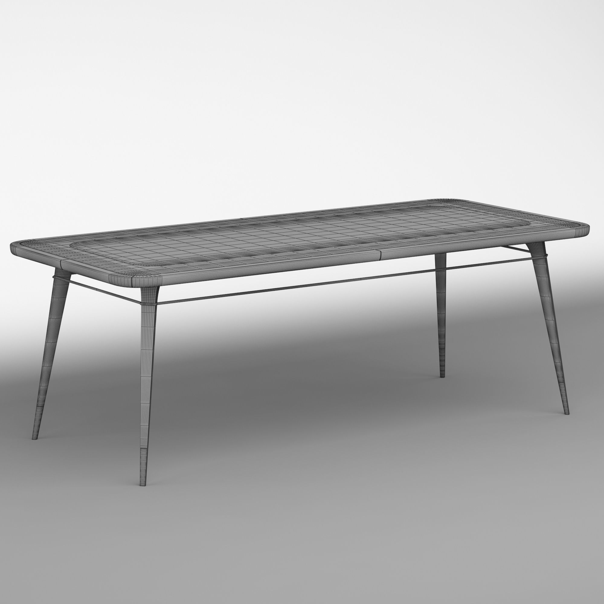Turri Table 3D Model 3D model_6