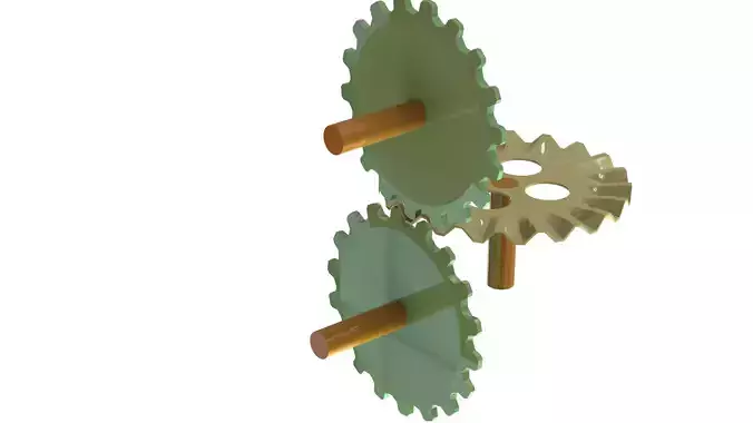 Sheet Metal Gear - SolidWorks