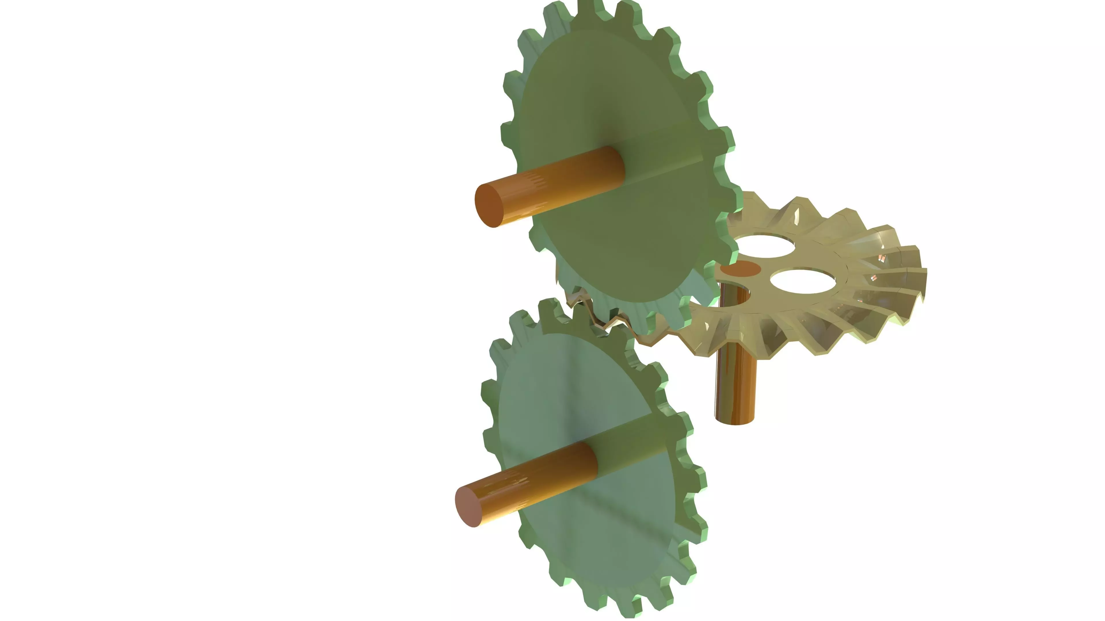Sheet Metal Gear - SolidWorks Free 3D model