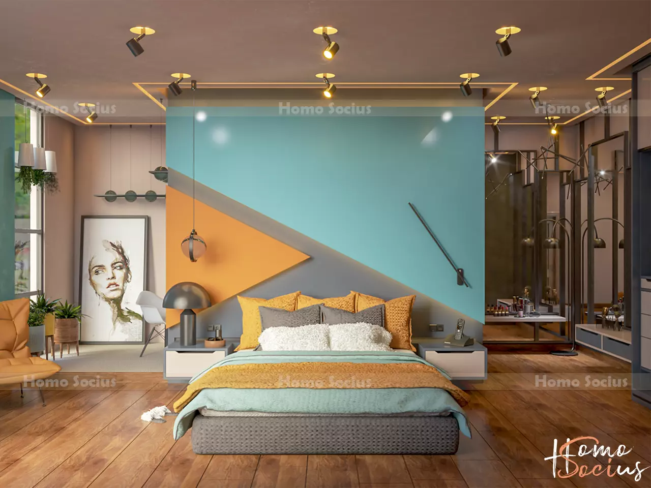 Master Bedroom 3D model_0