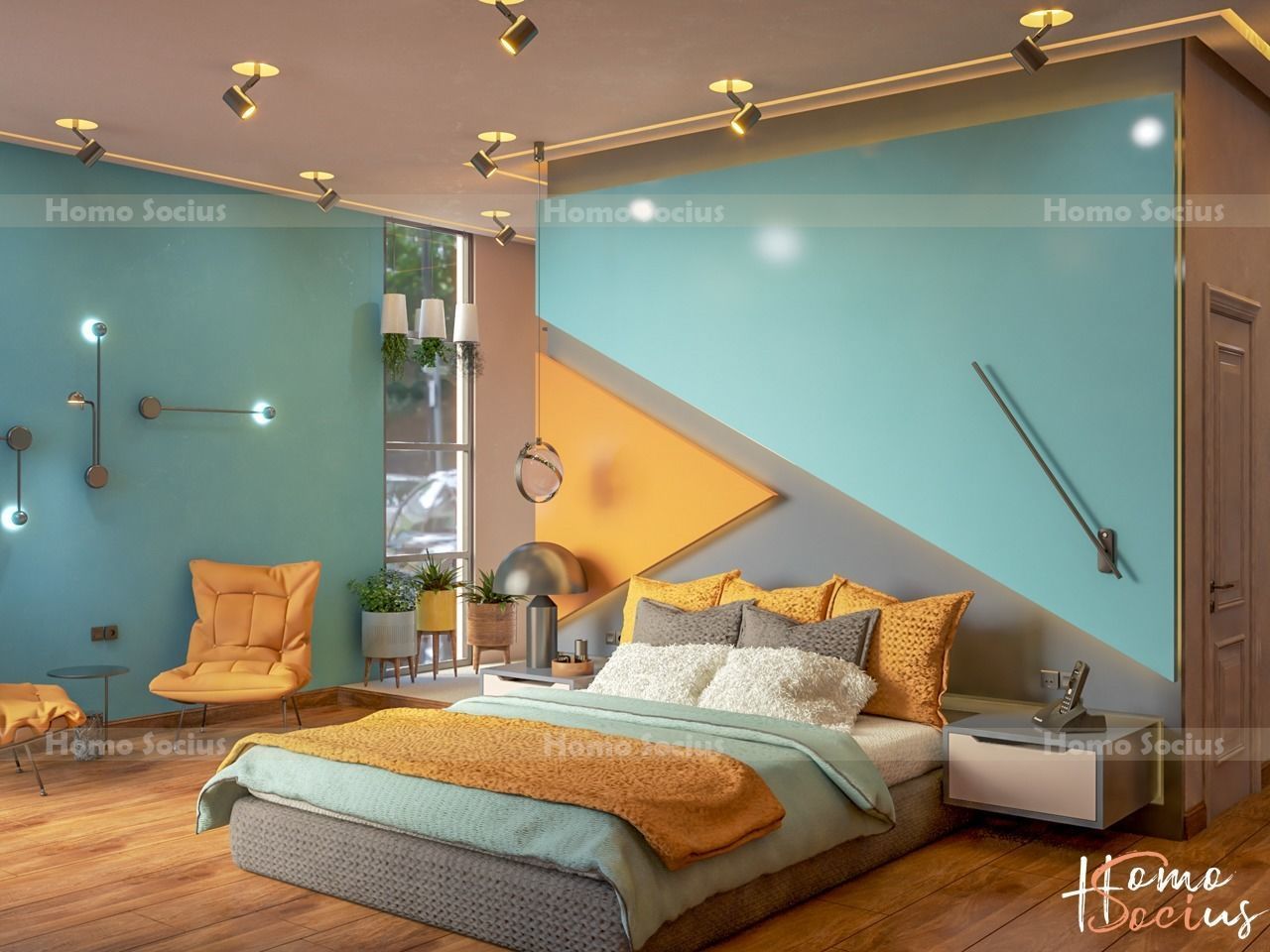 Master Bedroom 3D model_2