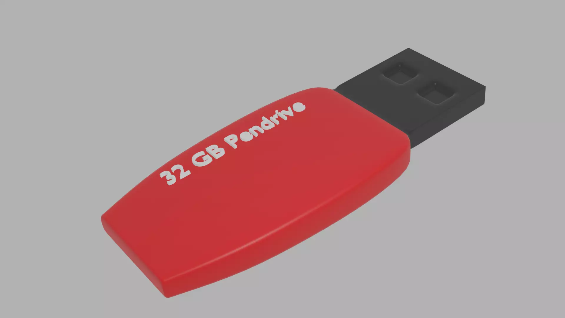 Blender Pendrive 3D model