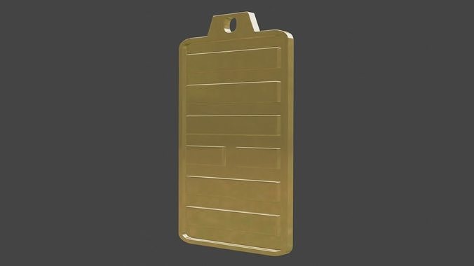 rgd lu hexagram pendant 3D print model
