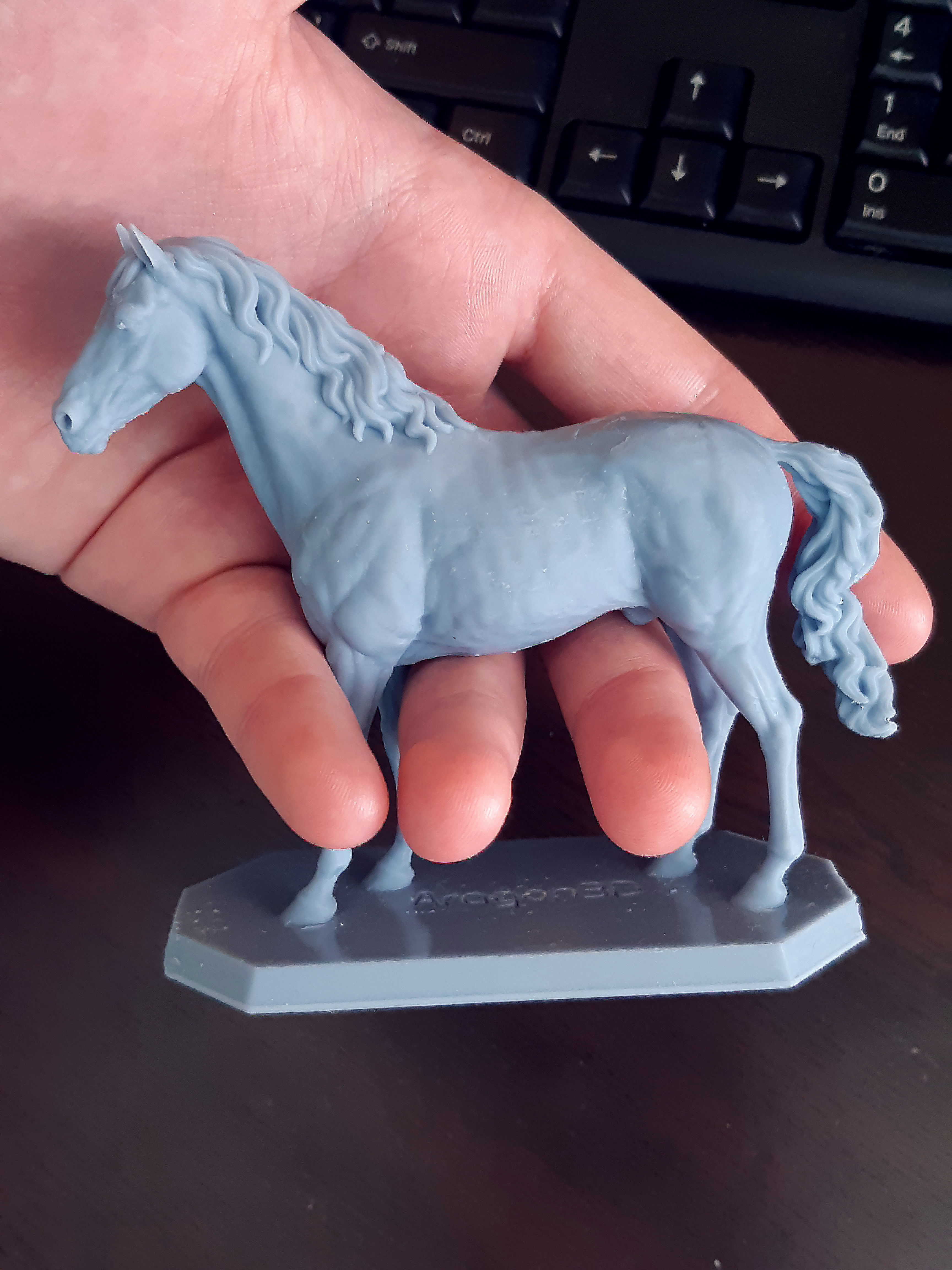 Horse print ready model 3D print model_1