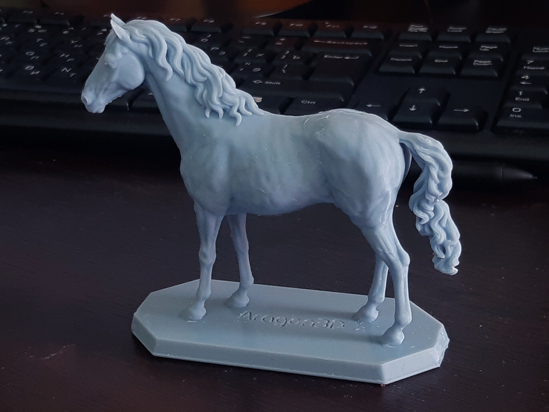 Horse print ready model 3D print model_9