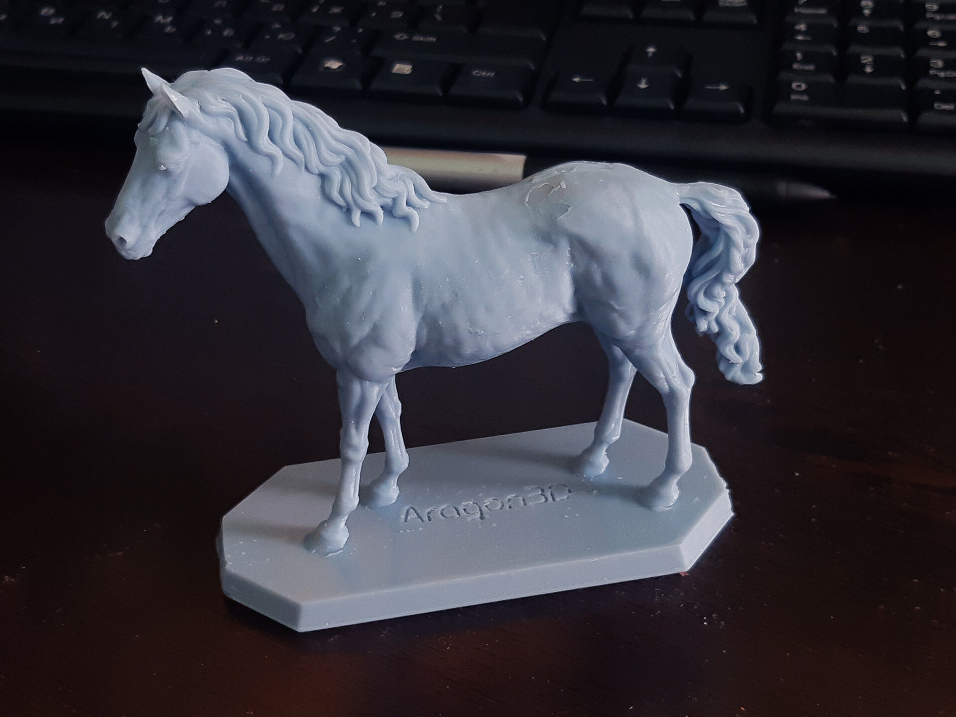 Horse print ready model 3D print model_7