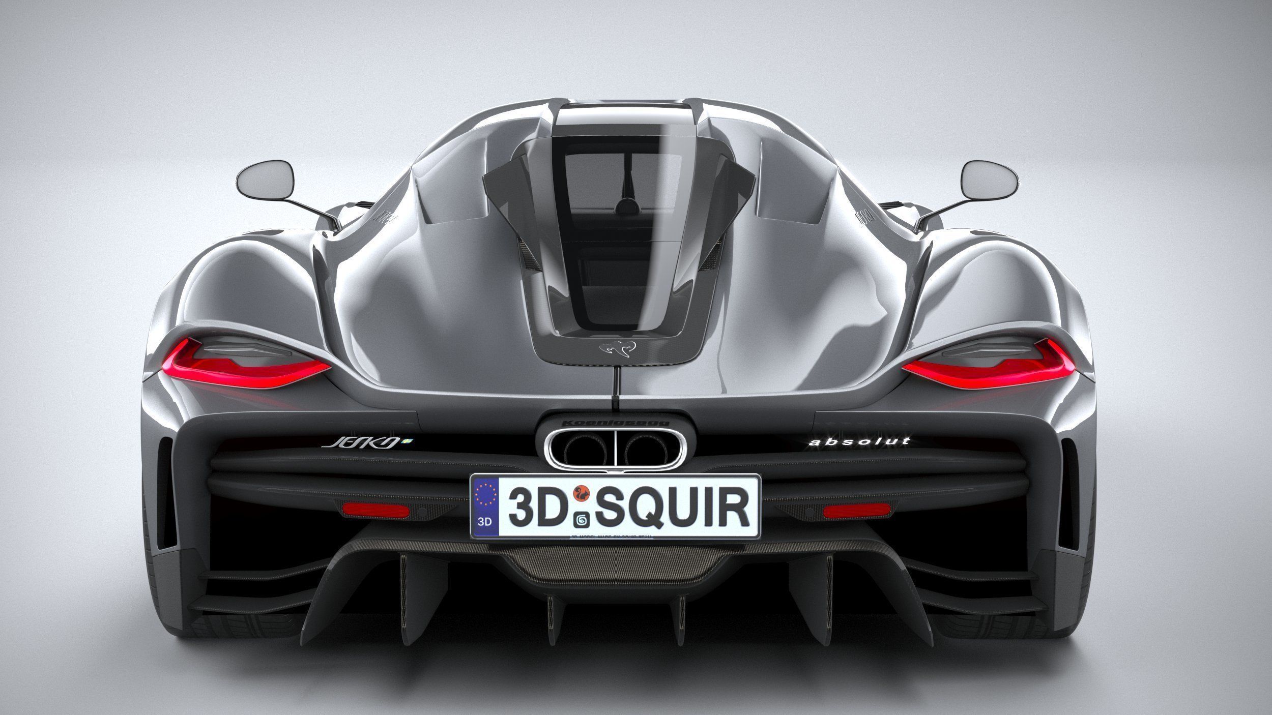Koenigsegg Jesko Absolut 2020 3D model_4