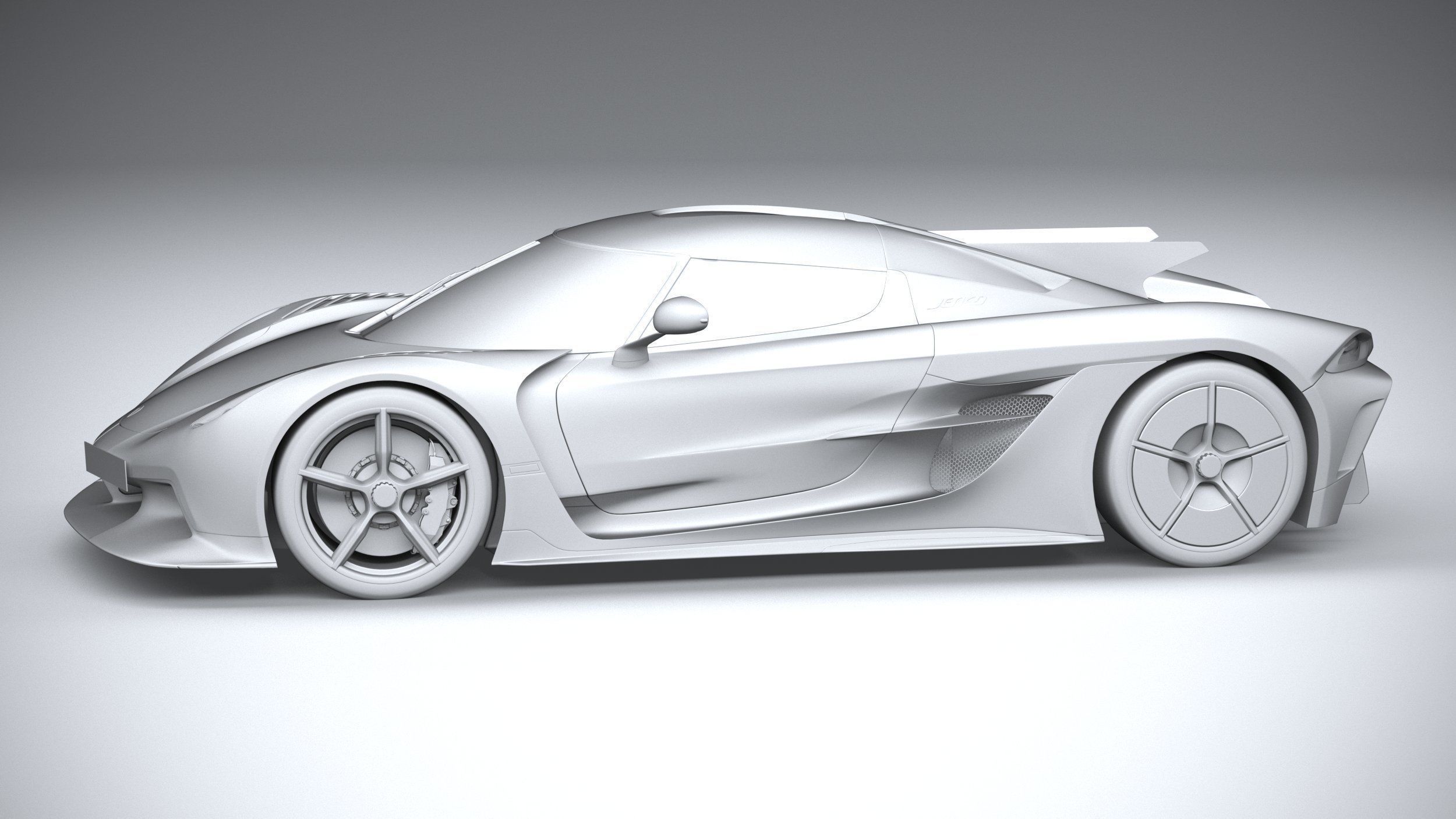 Koenigsegg Jesko Absolut 2020 3D model_22