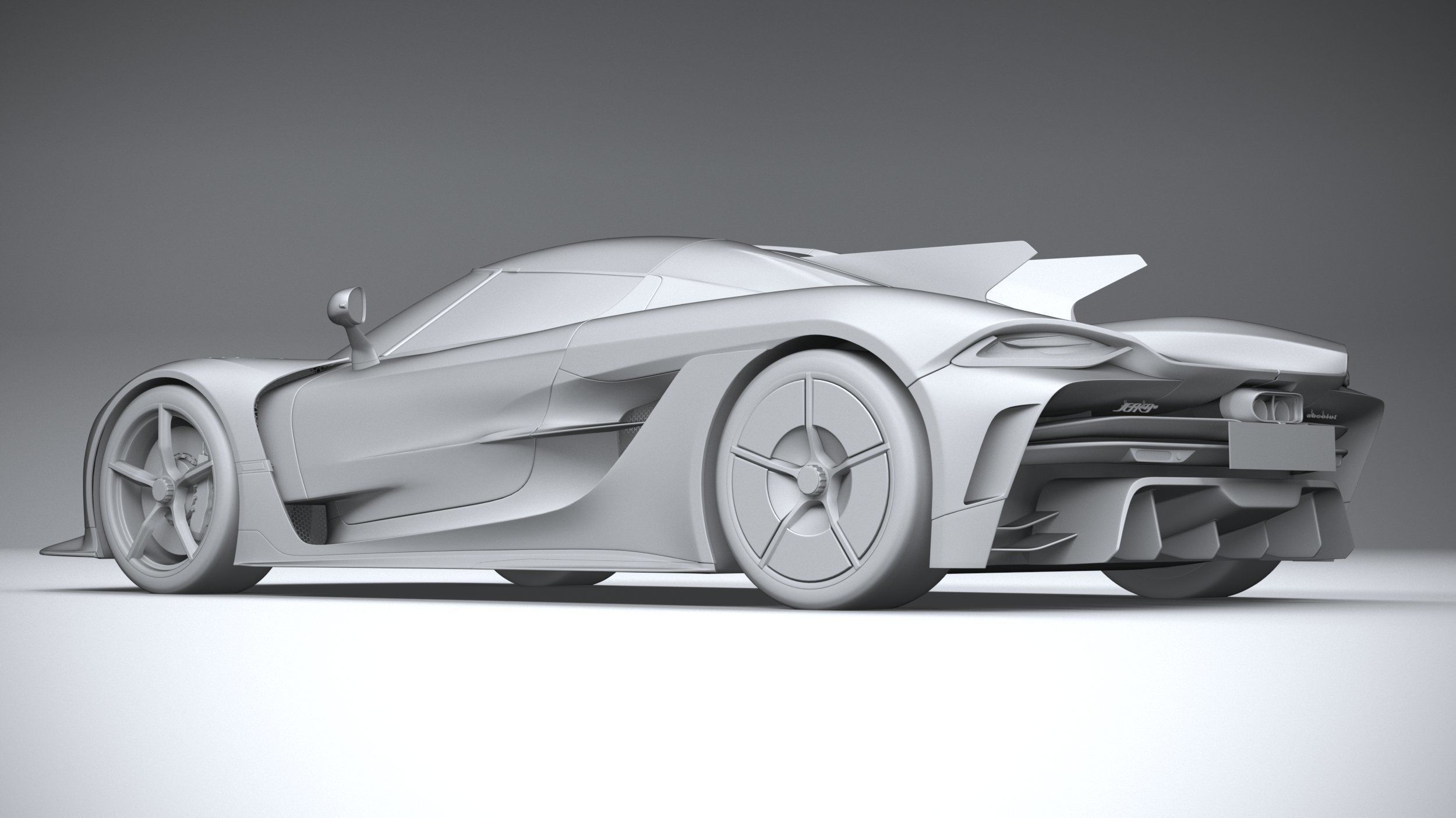 Koenigsegg Jesko Absolut 2020 3D model_21