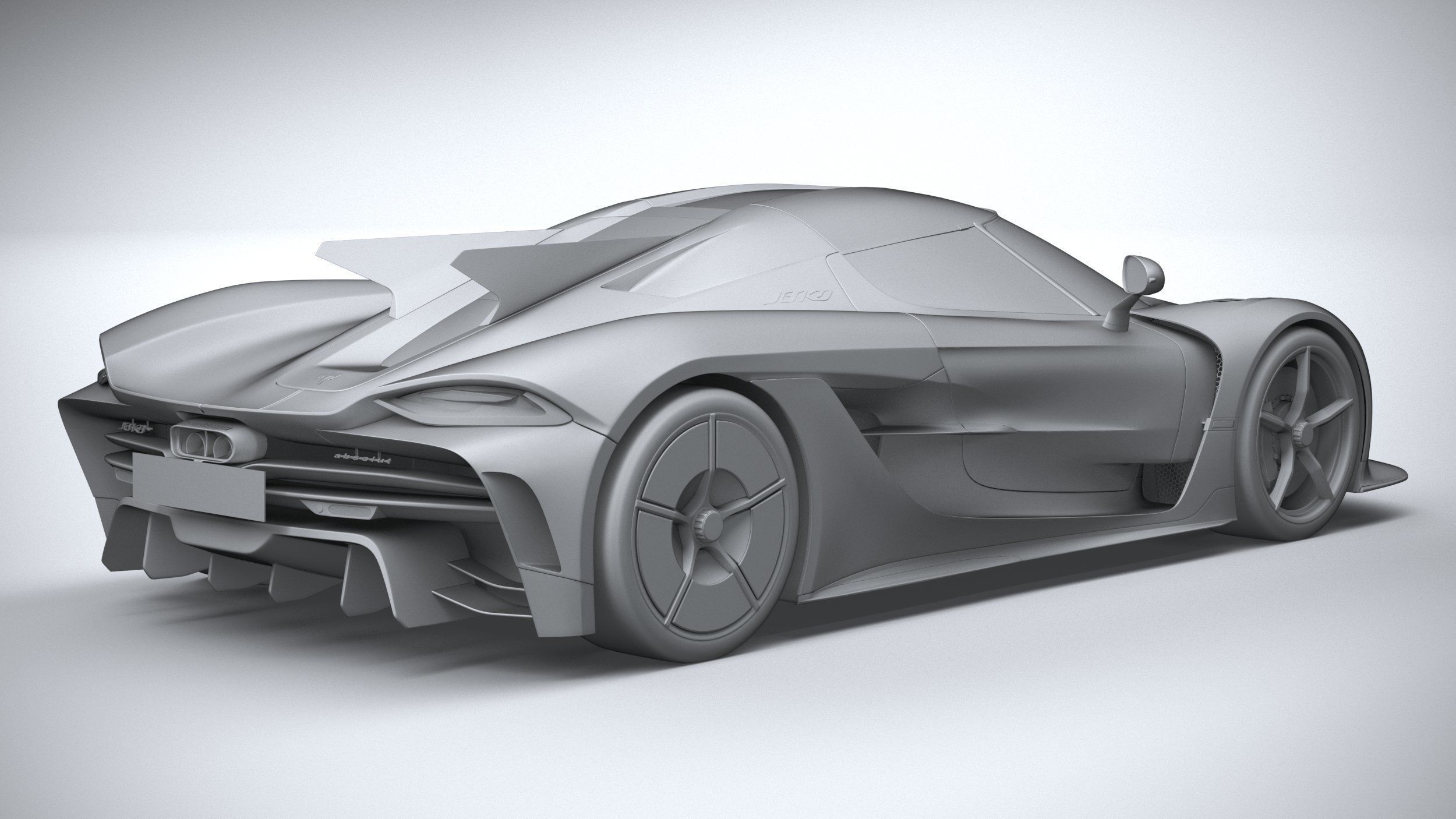 Koenigsegg Jesko Absolut 2020 3D model_25