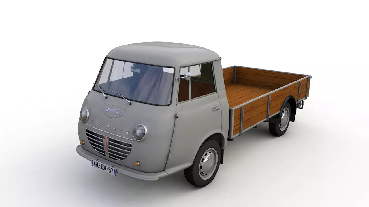GOLIATH EXPRESS 1100 PICKUP 1957 3D model