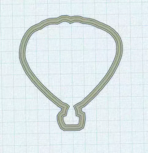 Hot Air Balloon Cookie Cutter