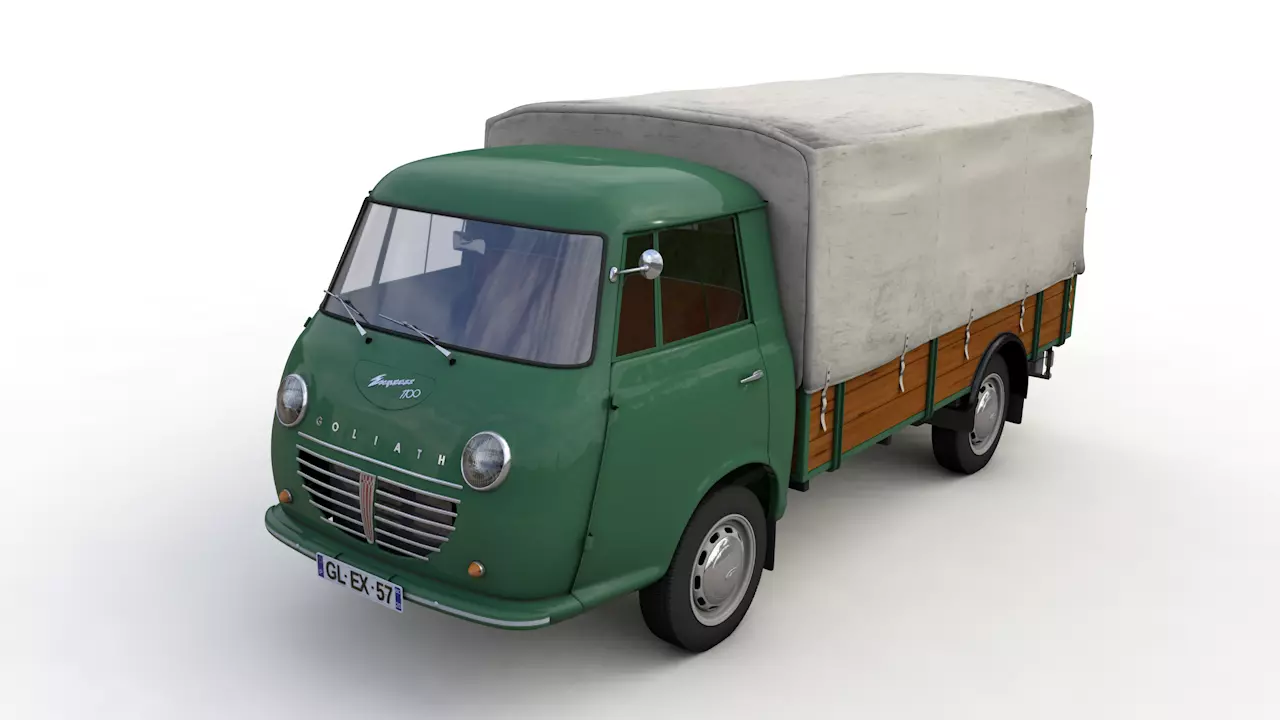 GOLIATH EXPRESS 1100 PICKUP 1957 3D model