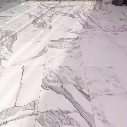 Marble Floor Eternal White Set 3