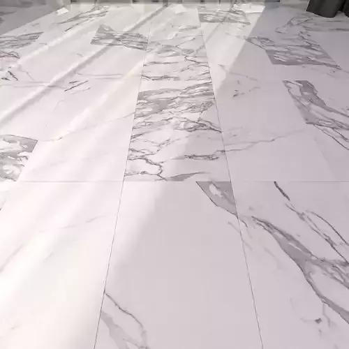 Marble Floor Eternal White Set 4