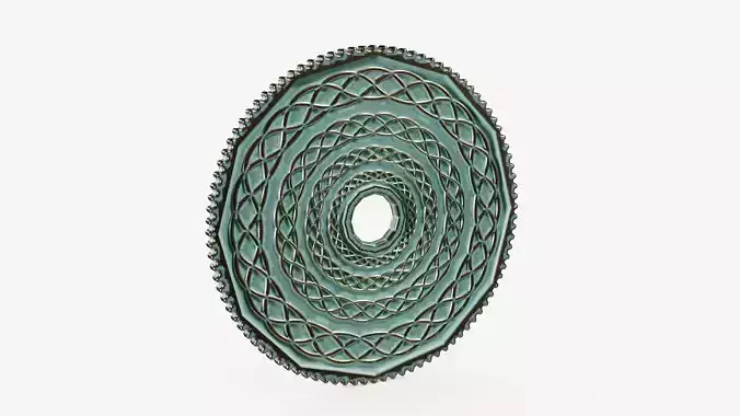 Actual 3D RELIEF Celtic Coin - Dungeon Collection