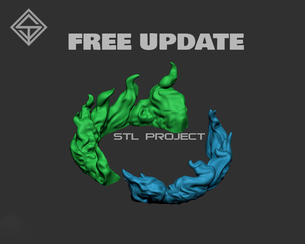 Aura Effect 3D print model_3