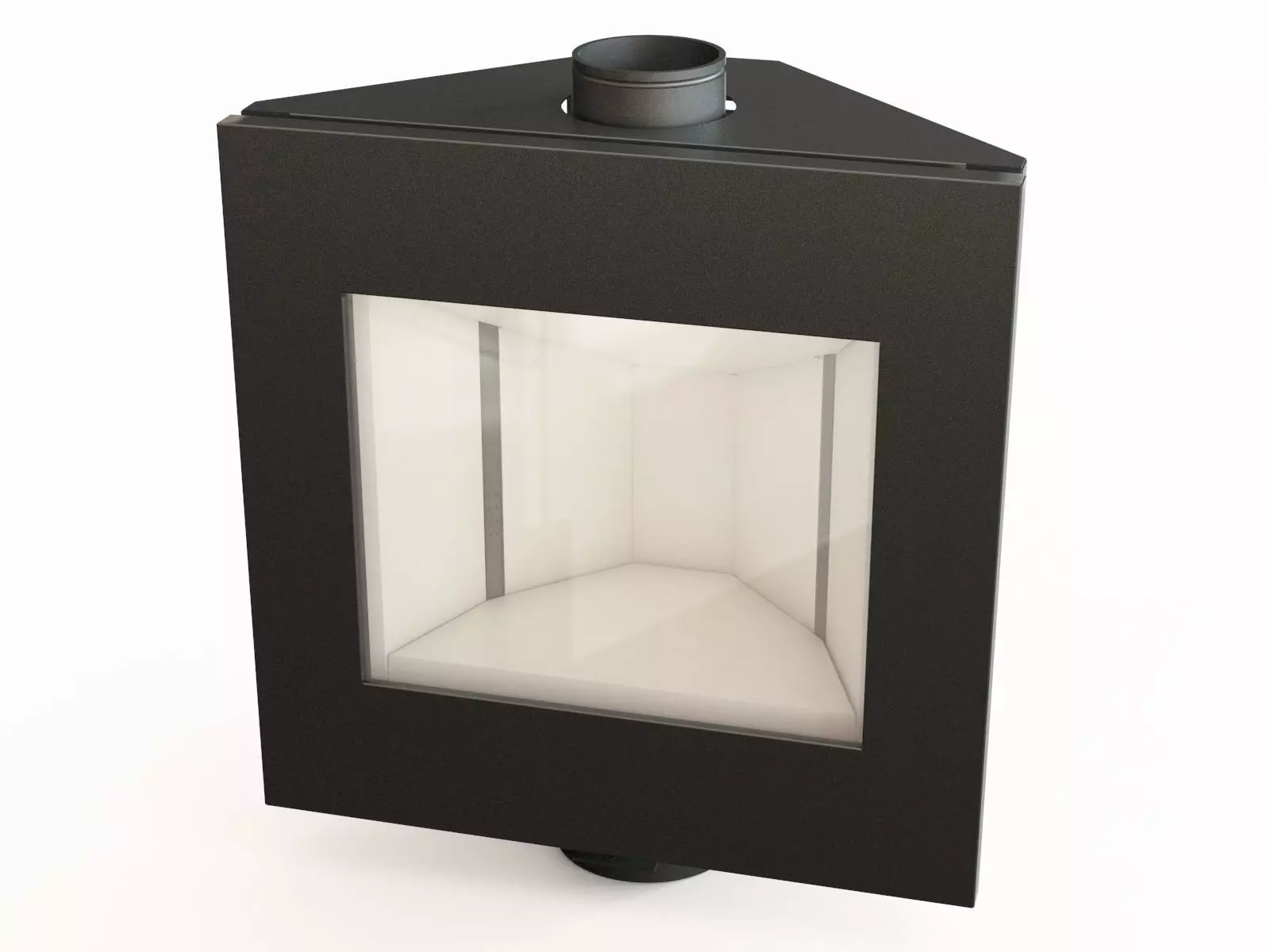 Fireplace 09 3D model_0