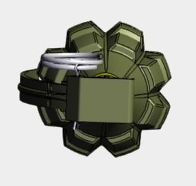 Fragment Grenade 3D model_5