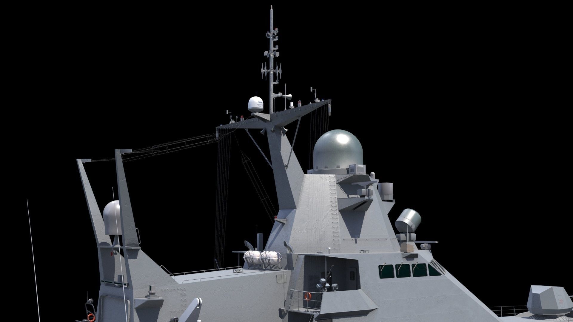 Project 22160 patrol ship 3D model_4