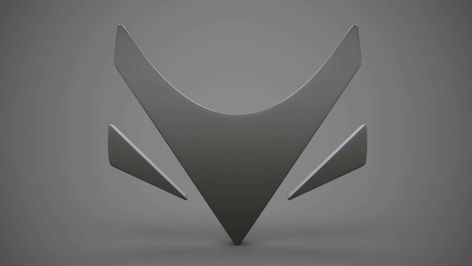 Arcfox logo 3D model_4