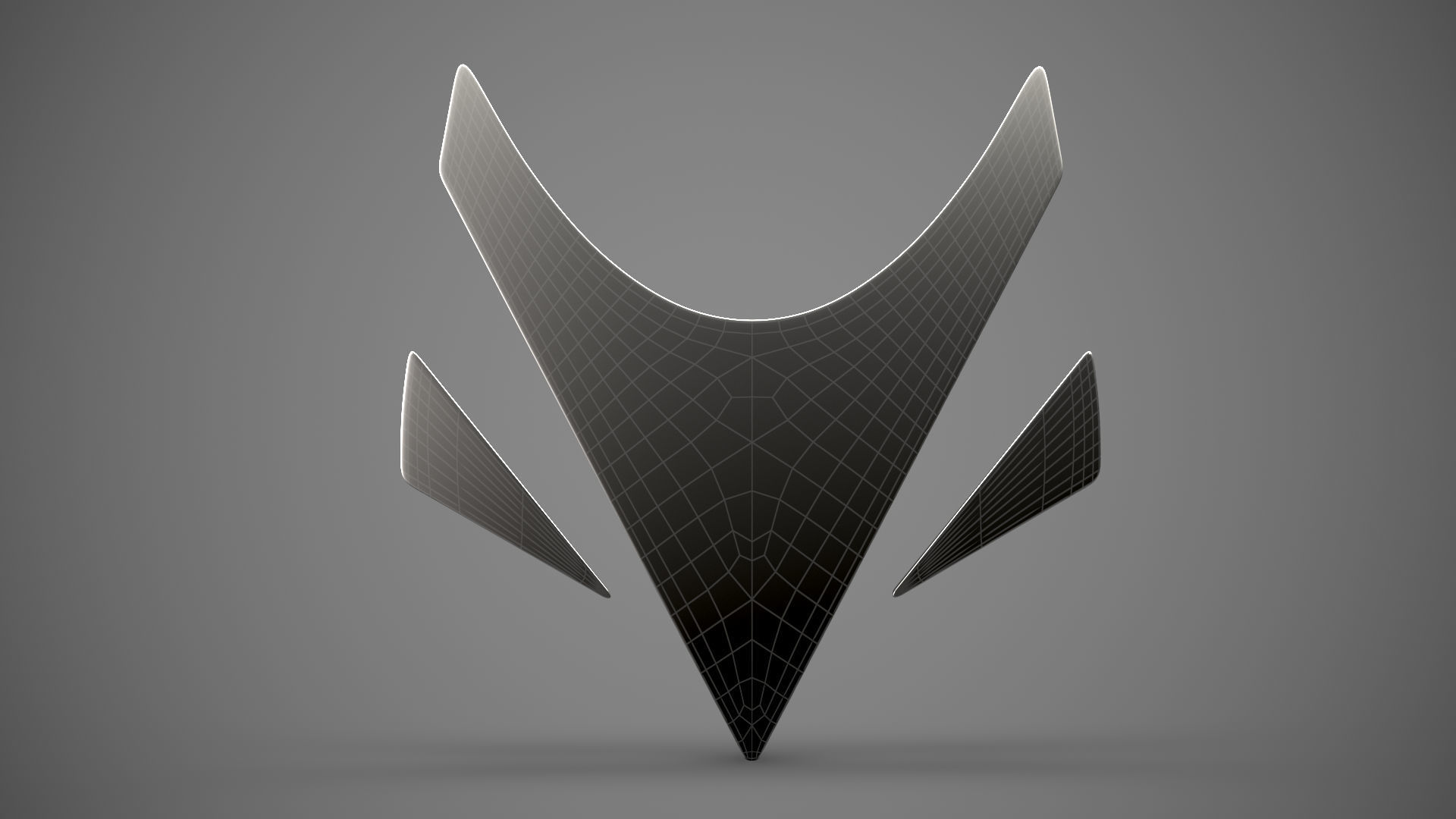 Arcfox logo 3D model_21