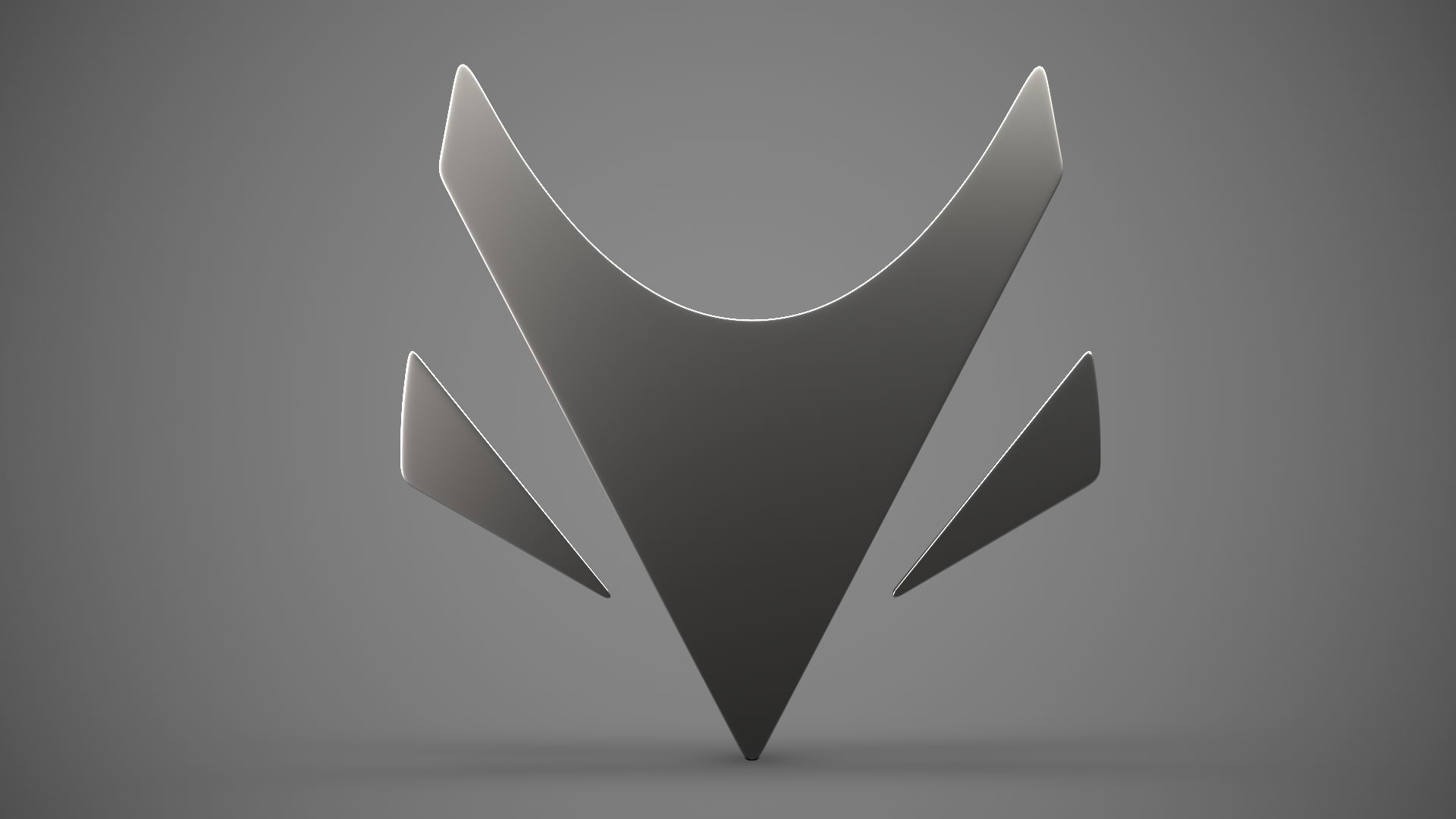 Arcfox logo 3D model_7
