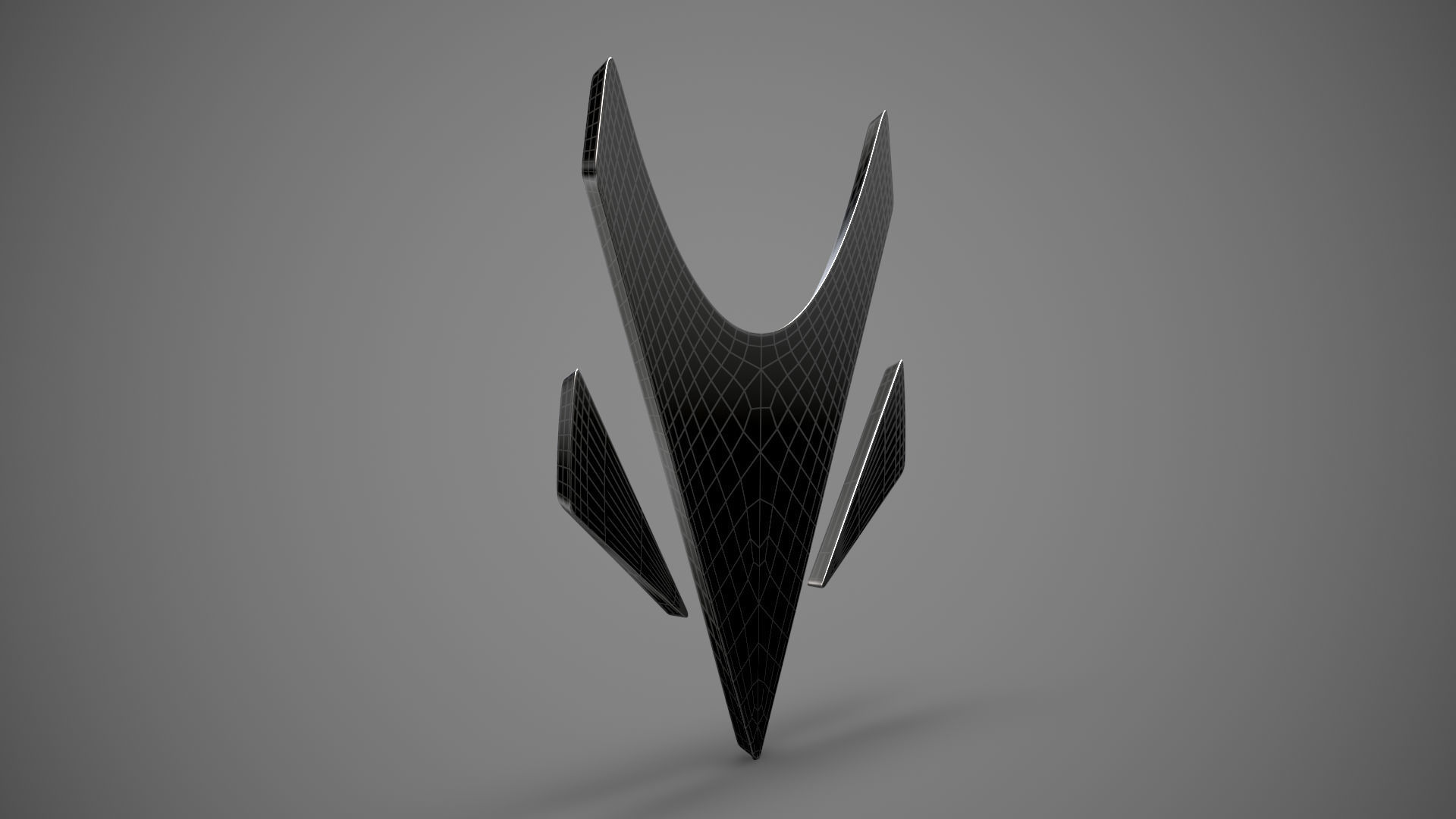 Arcfox logo 3D model_22