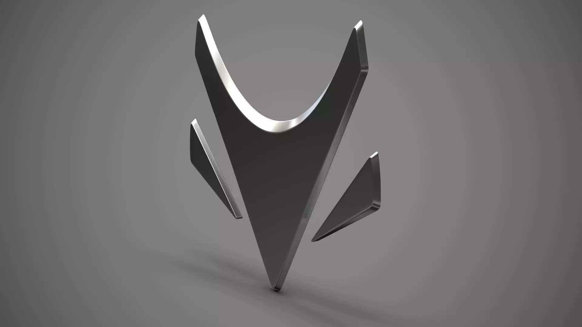 Arcfox logo 3D model_0