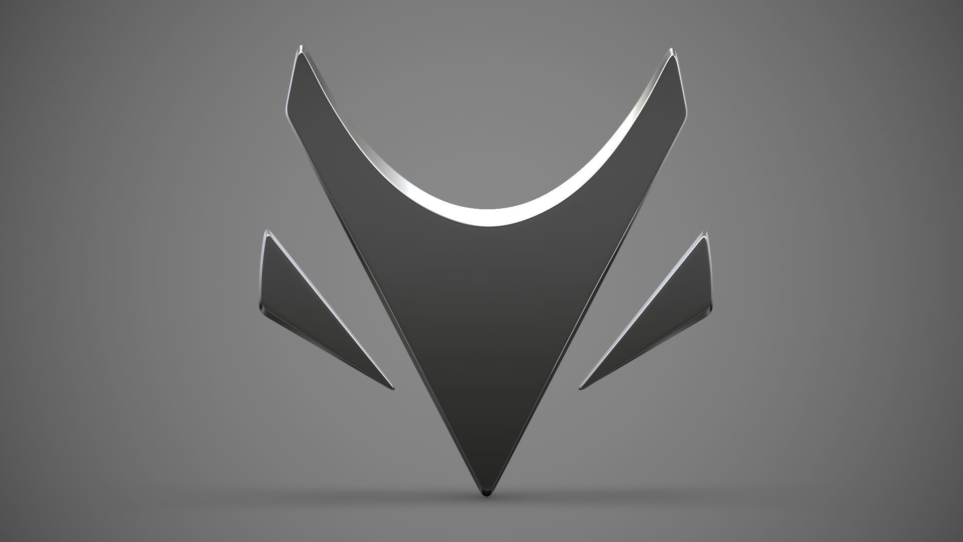 Arcfox logo 3D model_1