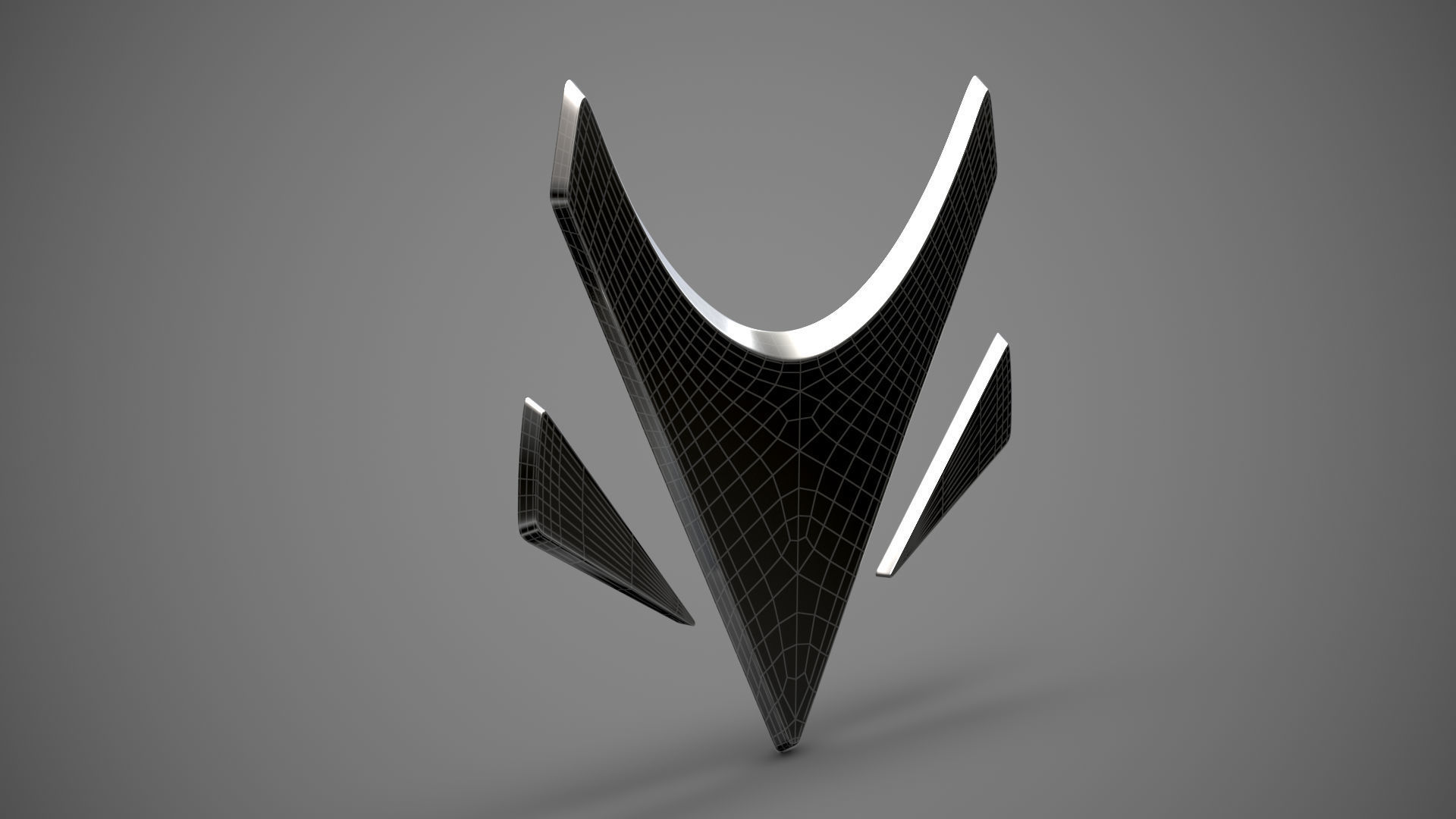 Arcfox logo 3D model_24