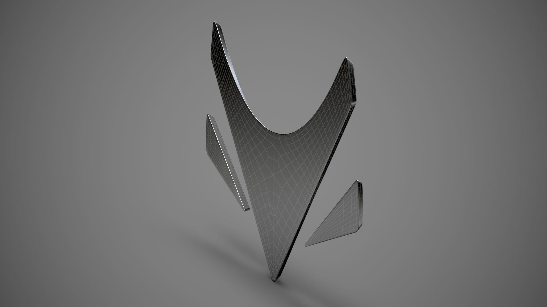 Arcfox logo 3D model_17