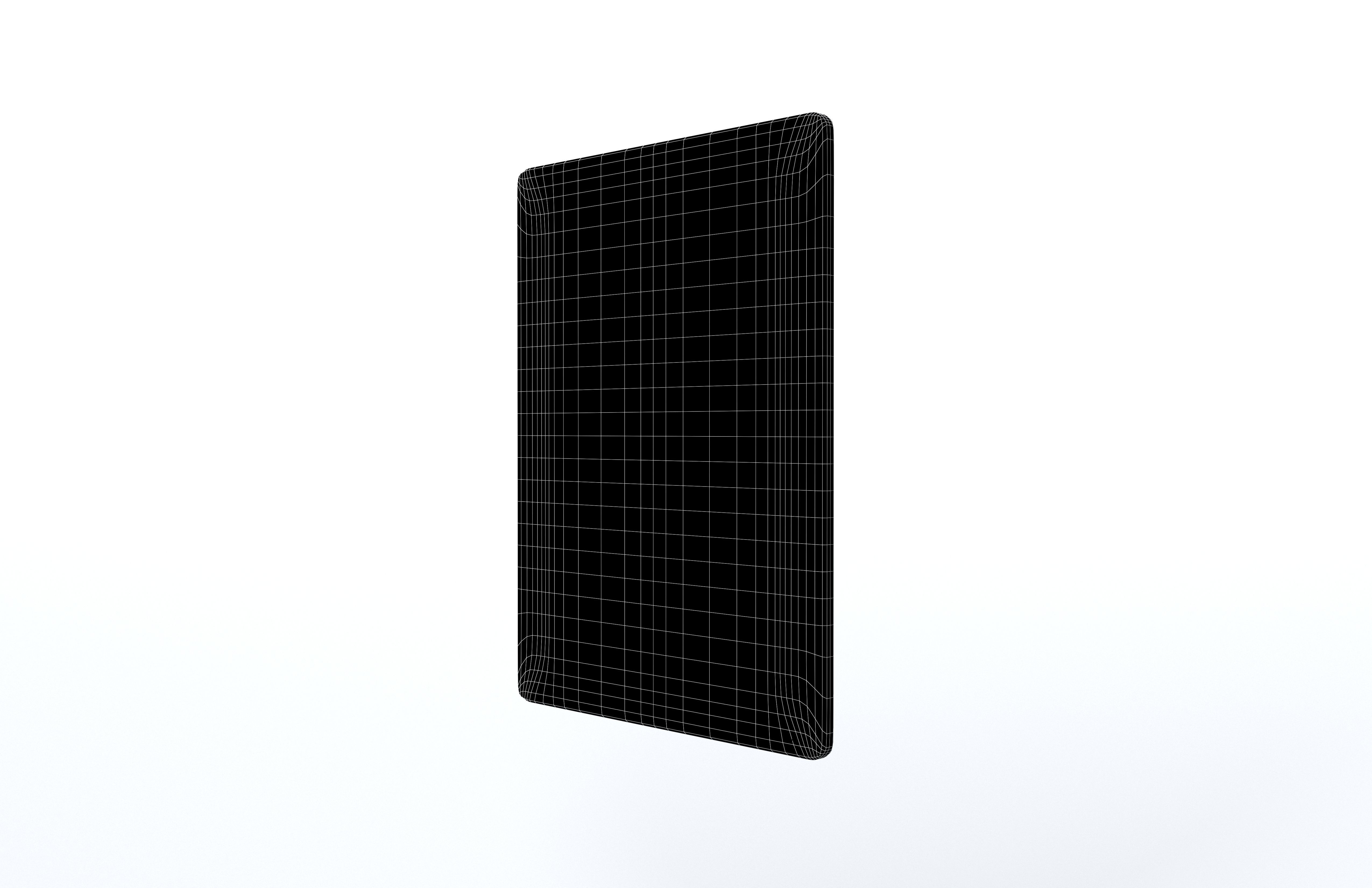 Intel CPU Tag XEON v1 001 Low-poly 3D model_6