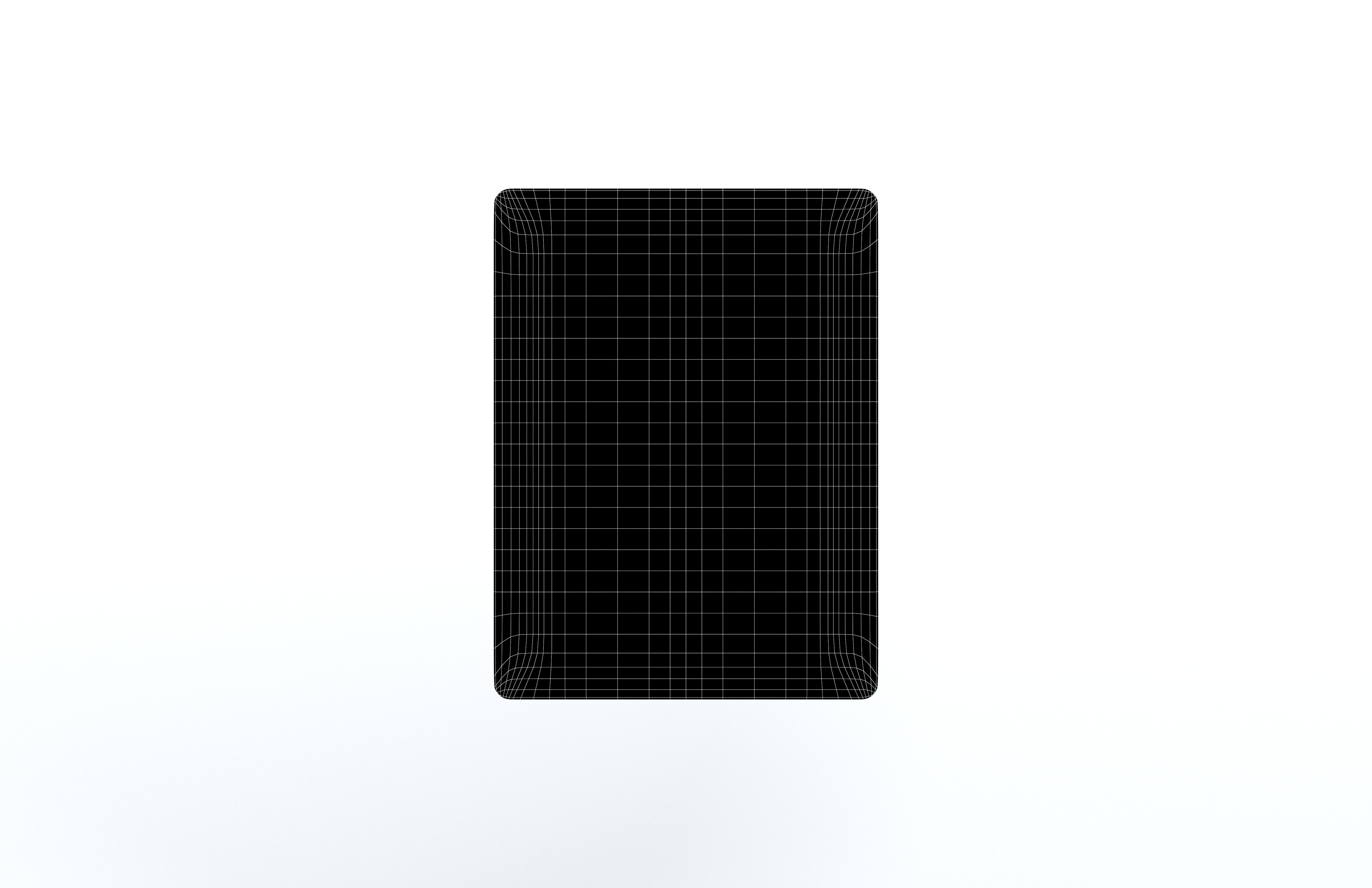 Intel CPU Tag XEON v1 001 Low-poly 3D model_5