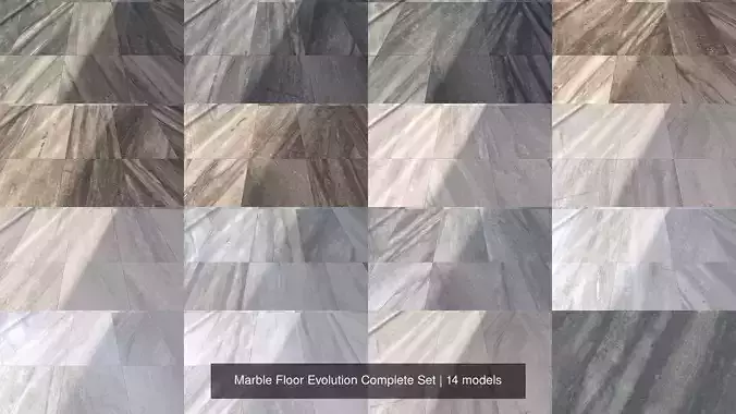 Marble Floor Evolution Complete Set