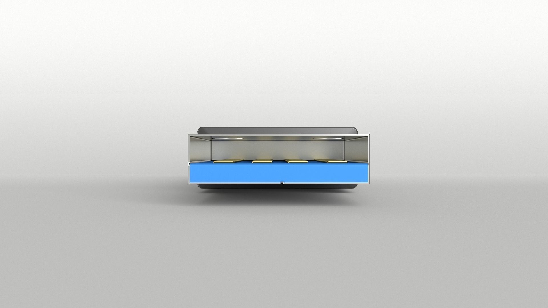USB v1 014 Low-poly 3D model_1