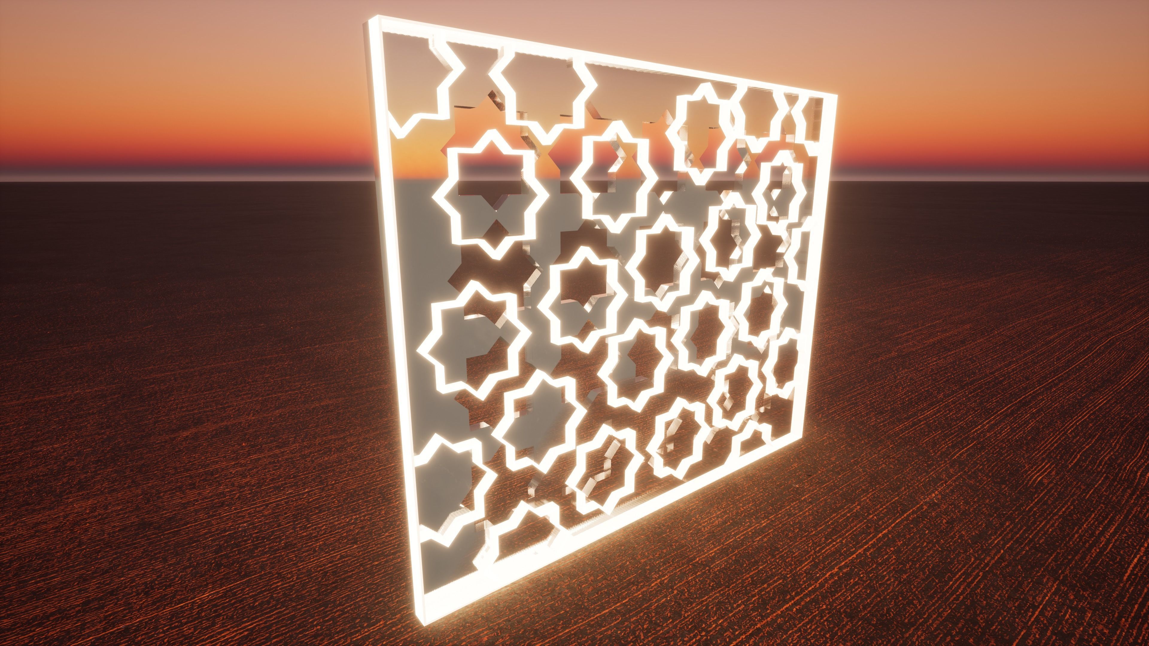 Islamic Pattern Wall Texture | CGTrader