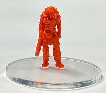 Sci Fi Battle Armor Miniatures - Koloss Assault Rifle Team  3D print model_20