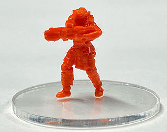 Sci Fi Battle Armor Miniatures - Koloss Assault Rifle Team  3D print model_18